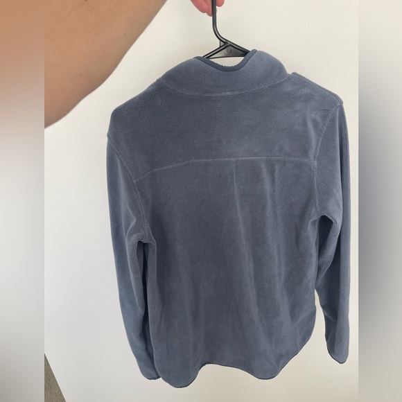 Quarter Button-up Sweater by 32 Heat Size Small, Blue - Picture 2 of 3